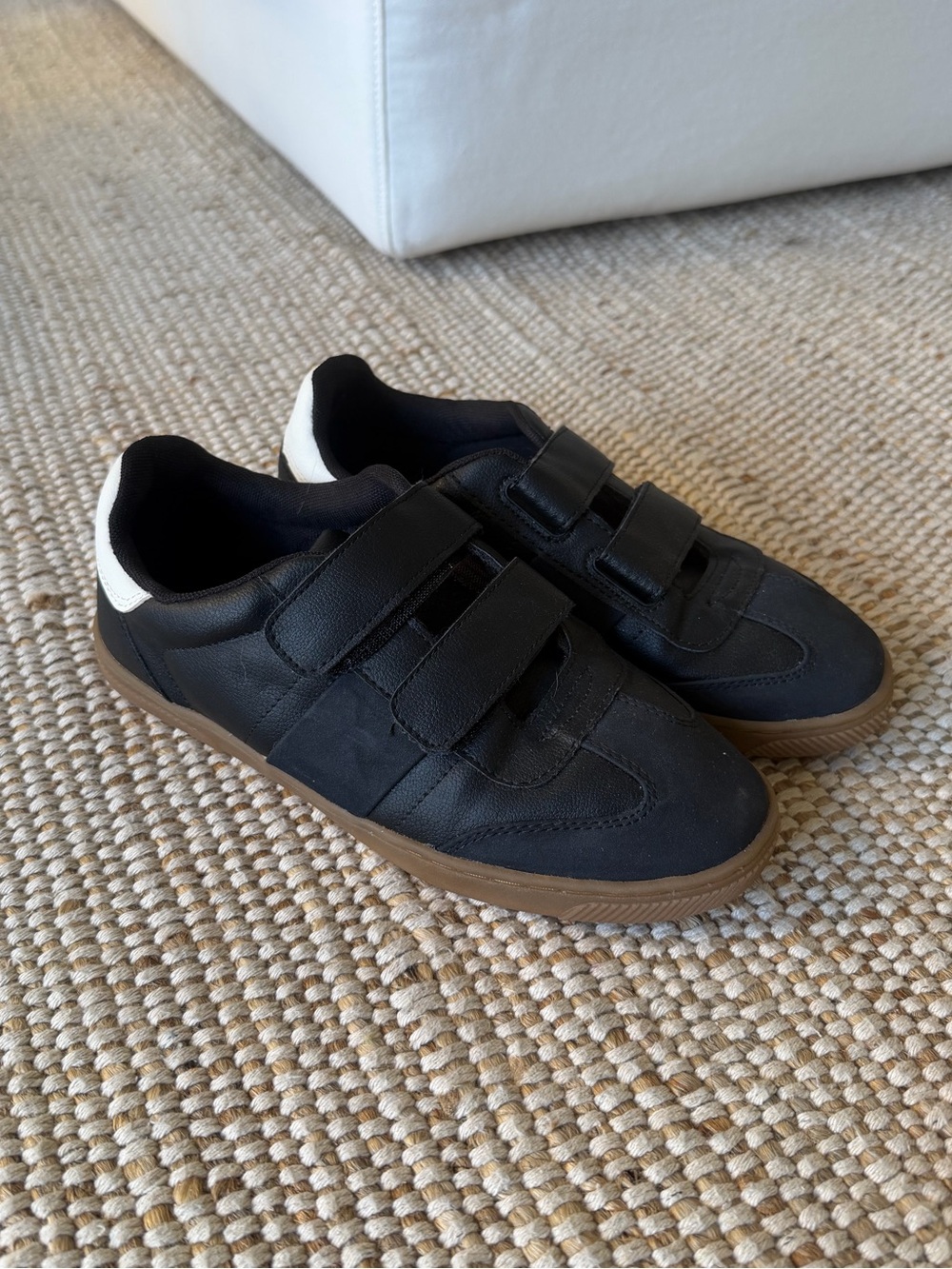 Zara Black Strappy Sneakers